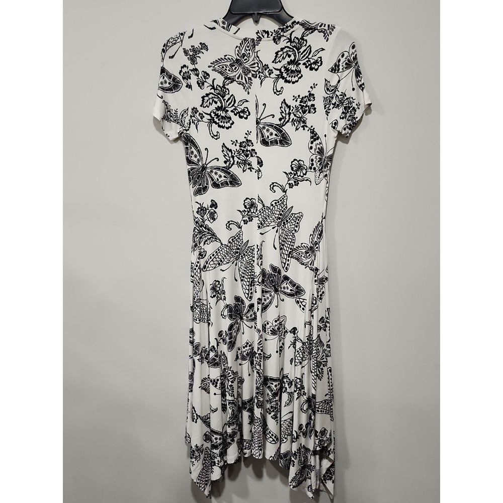 Johnny Was Los Angeles NWT Dress Womens XS Janie Favorite Short Hankerchief Hem - Picture 14 of 16
